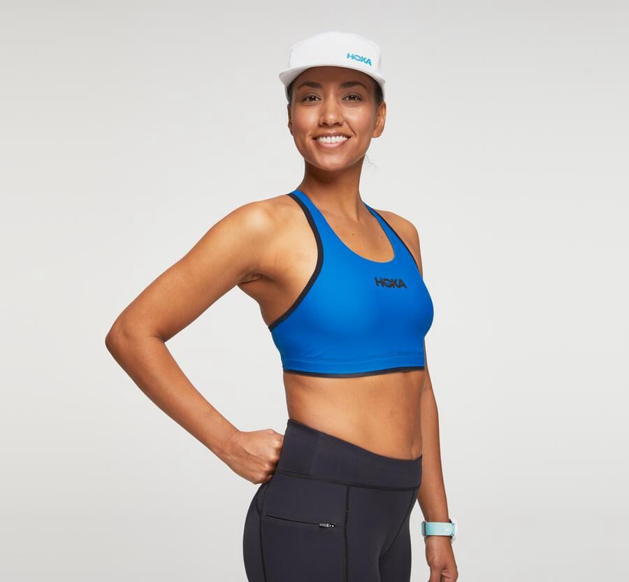 Hoka One One Bra Womens Blue - Performance Sports - 27168JSDR